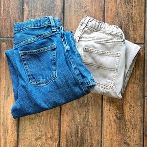 Bundle - 2 Boys Old Navy Baggy jeans Size 12.